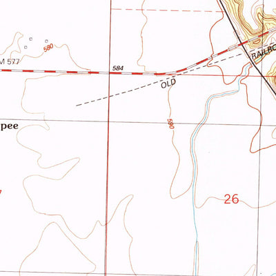 United States Geological Survey Joy, IL-IA (1991, 24000-Scale) digital map
