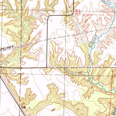 United States Geological Survey Joy, IL-IA (1991, 24000-Scale) digital map