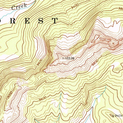 United States Geological Survey Joy Peak, WY (1965, 24000-Scale) digital map