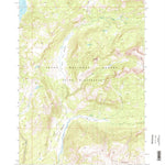 United States Geological Survey Joy Peak, WY (1996, 24000-Scale) digital map