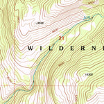United States Geological Survey Joy Peak, WY (1996, 24000-Scale) digital map