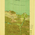 United States Geological Survey Joyce, WA (1919, 62500-Scale) digital map