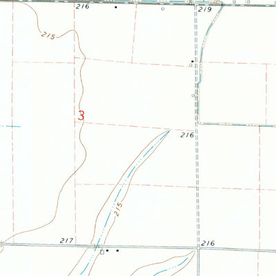 United States Geological Survey Joyland, AR (1974, 24000-Scale) digital map