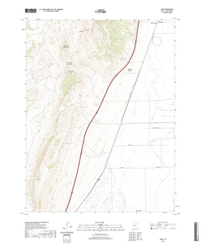 United States Geological Survey Juab, UT (2020, 24000-Scale) digital map