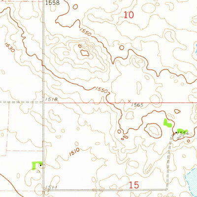 United States Geological Survey Juanita, ND (1961, 24000-Scale) digital map