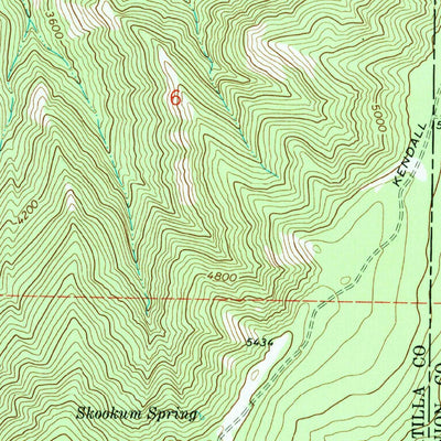 United States Geological Survey Jubilee Lake, OR (1967, 24000-Scale) digital map