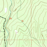 United States Geological Survey Jubilee Lake, OR (1995, 24000-Scale) digital map