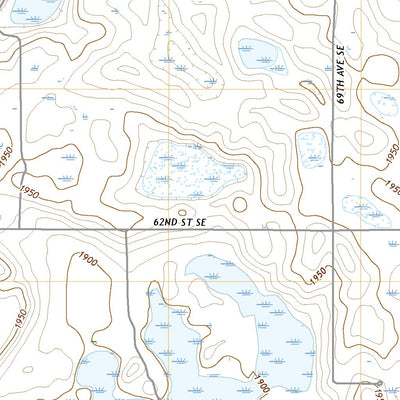 United States Geological Survey Jud, ND (2020, 24000-Scale) digital map