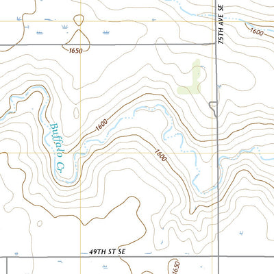 United States Geological Survey Jud NW, ND (2020, 24000-Scale) digital map