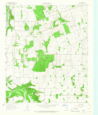 United States Geological Survey Jud, TX (1965, 24000-Scale) digital map