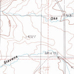 United States Geological Survey Judith Gap, MT (1986, 24000-Scale) digital map