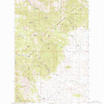 United States Geological Survey Judith Peak, MT (1985, 24000-Scale) digital map
