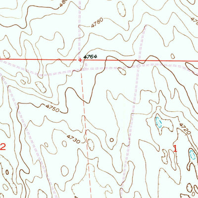 United States Geological Survey Judson Hills, CO (1951, 24000-Scale) digital map