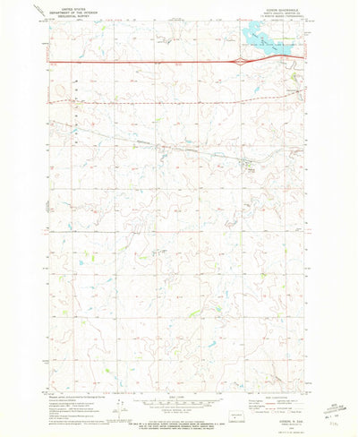United States Geological Survey Judson, ND (1970, 24000-Scale) digital map