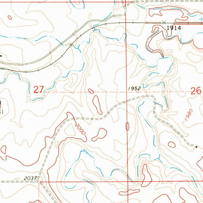 United States Geological Survey Judson, ND (1970, 24000-Scale) digital map