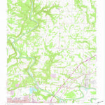 United States Geological Survey Judsonia, AR (1965, 24000-Scale) digital map