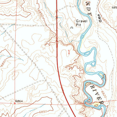 United States Geological Survey Juel Spring, WY (1969, 24000-Scale) digital map
