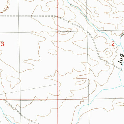 United States Geological Survey Jug Canyon, NM (1989, 24000-Scale) digital map