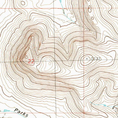 United States Geological Survey Jug Canyon, NM (1989, 24000-Scale) digital map