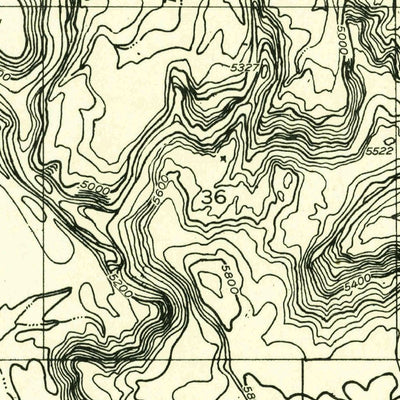 United States Geological Survey Jug Rock, UT (1952, 24000-Scale) digital map