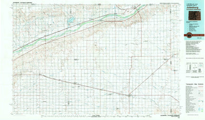 United States Geological Survey Julesburg, CO-NE (1983, 100000-Scale) digital map