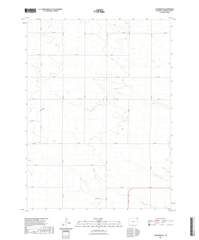 United States Geological Survey Julesburg SE, CO (2022, 24000-Scale) digital map