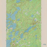 United States Geological Survey Julia Lake, WI (1970, 24000-Scale) digital map