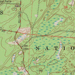 United States Geological Survey Julia Lake, WI (1970, 24000-Scale) digital map