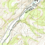 United States Geological Survey Juliaetta, ID (1990, 24000-Scale) digital map