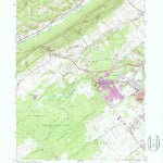 United States Geological Survey Julian, PA (1962, 24000-Scale) digital map