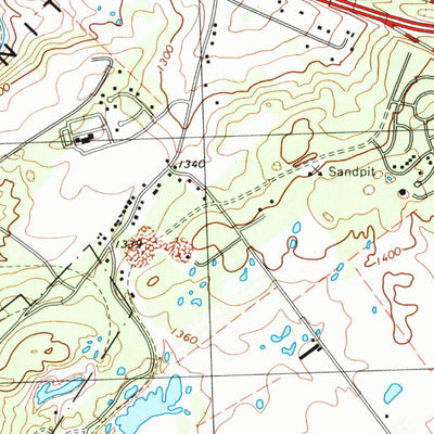 United States Geological Survey Julian, PA (1994, 24000-Scale) digital map