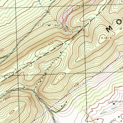 United States Geological Survey Julian, PA (1994, 24000-Scale) digital map