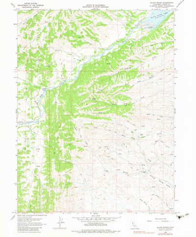 United States Geological Survey Julian Rocks, CA (1968, 24000-Scale) digital map