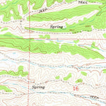 United States Geological Survey Julian Rocks, CA (1968, 24000-Scale) digital map