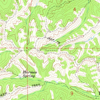 United States Geological Survey Julian Rocks, CA (1968, 24000-Scale) digital map