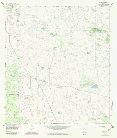 United States Geological Survey Julian, TX (1956, 24000-Scale) digital map