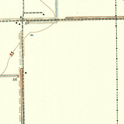United States Geological Survey Juliff, TX (1943, 24000-Scale) digital map