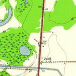 United States Geological Survey Juliff, TX (1943, 24000-Scale) digital map
