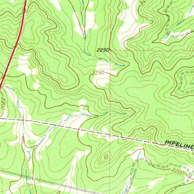 United States Geological Survey Julio Draw, TX (1970, 24000-Scale) digital map