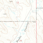 United States Geological Survey Julio Draw, WY (1971, 24000-Scale) digital map