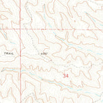 United States Geological Survey Julio Draw, WY (1971, 24000-Scale) digital map