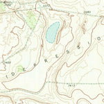 United States Geological Survey Jumbo Hill, TX (1971, 24000-Scale) digital map