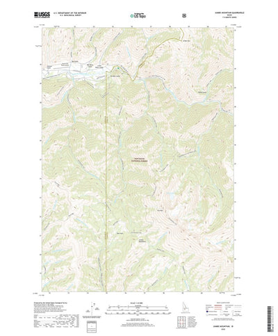 United States Geological Survey Jumbo Mountain, ID (2020, 24000-Scale) digital map