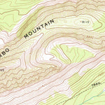 United States Geological Survey Jumbo Mountain, MT-ID (1966, 24000-Scale) digital map