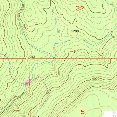 United States Geological Survey Jumbo, OK (1957, 24000-Scale) digital map