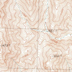 United States Geological Survey Jumbo Peak, NV (1983, 24000-Scale) digital map