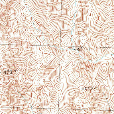 United States Geological Survey Jumbo Peak, NV (1983, 24000-Scale) digital map
