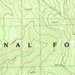 United States Geological Survey Jump-Off Joe Mountain, OR (1990, 24000-Scale) digital map