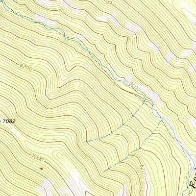 United States Geological Survey Jump Off Peak, MT (1970, 24000-Scale) digital map