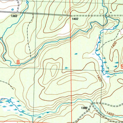 United States Geological Survey Jump River Fire Tower NE, WI (2005, 24000-Scale) digital map
